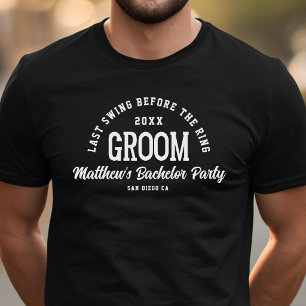 Rolig Svärmannafest Sista Dansen Innan Förlovnings T Shirt