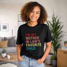 Rolig Svärmors Favoritbarn T Shirt