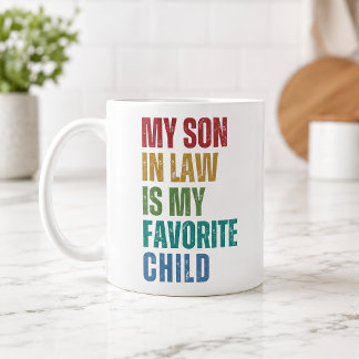 Rolig Svärson Favoritbarn Kaffe Kaffemugg