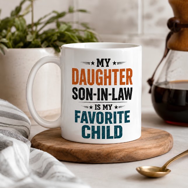 Rolig Svärson Favoritbarn Kaffemugg (Skapare uppladdad)