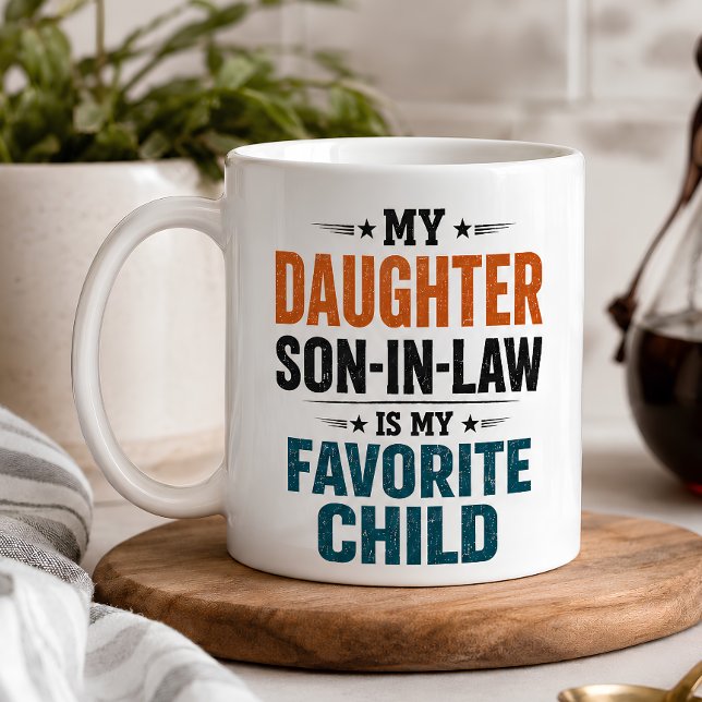 Rolig Svärson Favoritbarn Kaffemugg (Skapare uppladdad)