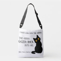 Rolig svart katt förälder Nietzsche citat tote pås