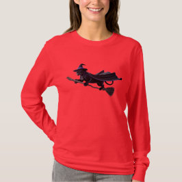Rolig svart panter Halloween T-shirt