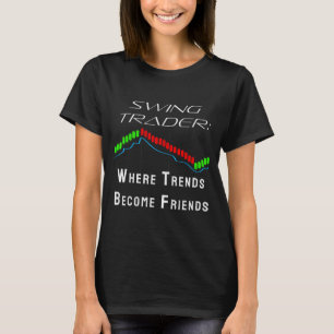 Rolig Swing Trader Handelsaktie Marknad  T Shirt