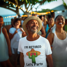 Rolig sydvästlig tema pensionsfest cactus