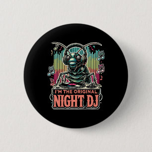 Rolig Syrsa Jag Är Original Night Dj Knapp
