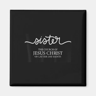 Rolig syster missionär Jesu Kristi Kyrka Magnet