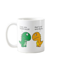 rolig-T-Rex-lite-ärmar-tecknad