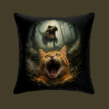 Rolig T-Rex & Skrikande Katt Meme