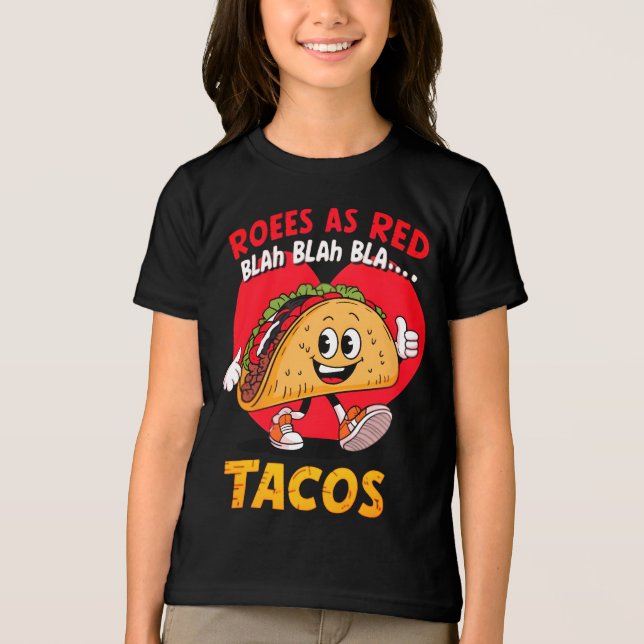 Rolig T-Shirt Design För Tacoälskare (Framsida)