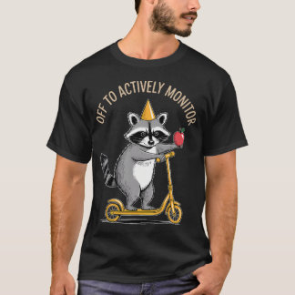 Rolig T-Shirt för Aktiv Övervakning på Skolans Pro