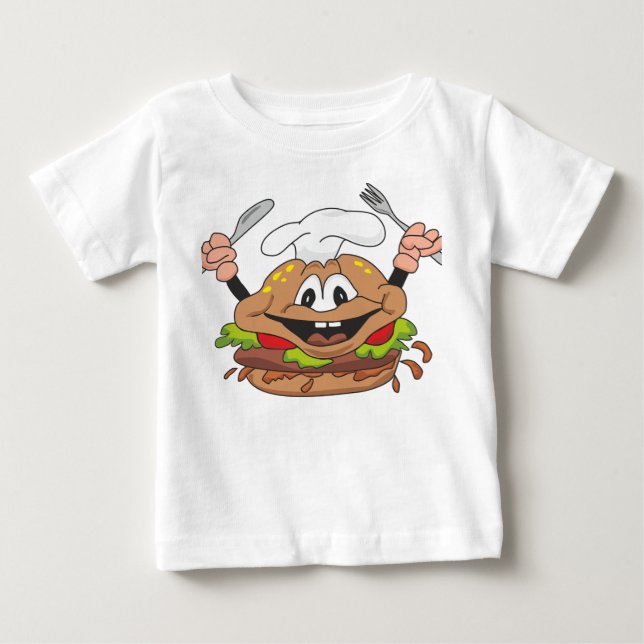 Rolig t-shirt för babymat (Framsida)