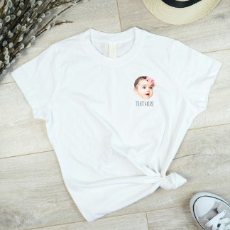 Rolig T-Shirt för Bebisar och Barn med Katt Hund A