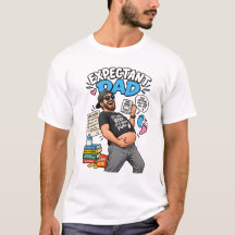 Rolig T-Shirt för Blivande Pappa