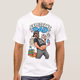 Rolig T-Shirt för Blivande Pappa