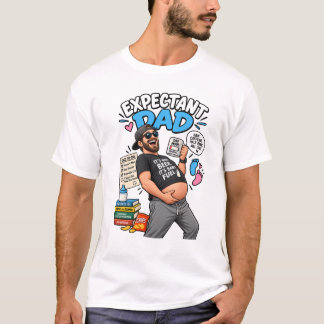 Rolig T-Shirt för Blivande Pappa