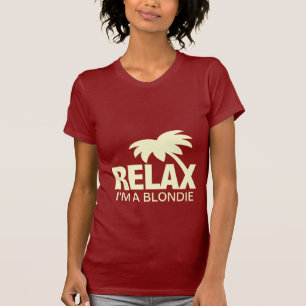 Rolig t-shirt för blondiner