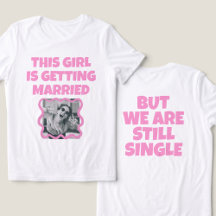 Rolig t-shirt för brud 