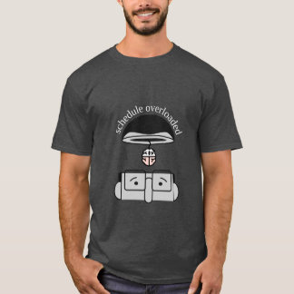 Rolig T-Shirt för den som är Överhopad med Schema