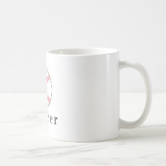 Rolig T-shirt för fotboll och baseboll Kaffemugg