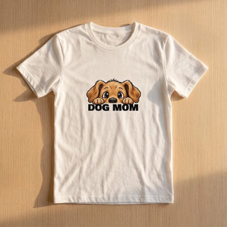 Rolig T-Shirt för hundmamma och hundälskare