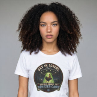Rolig T-shirt för kycklingälskare