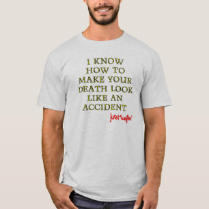 Rolig T-shirt för Oavsiktlig Död