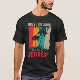 Rolig t-shirt för pensionärer