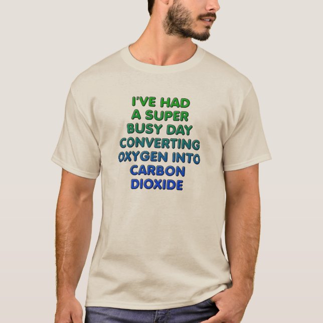 Rolig T-Shirt för Syreomvandling (Framsida)