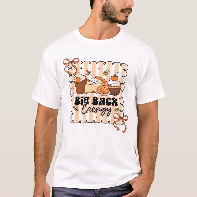 Rolig t-shirt för Thanksgiving Classic.png (Framsida)