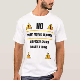Rolig T-Shirt för Truckförare - 45000 LBS