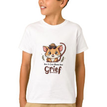 Rolig T-shirt inspirerad av gnagare för barn