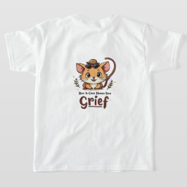 Rolig T-shirt inspirerad av gnagare för barn
