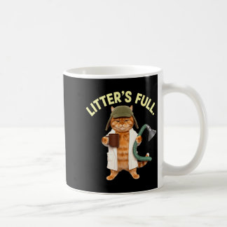 Rolig T-Shirt Kullar S Full Kattparodi Kaffemugg