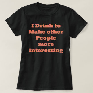 Rolig T-Shirt med Citat
