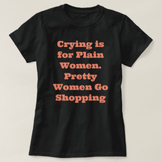 Rolig T-Shirt med Citat