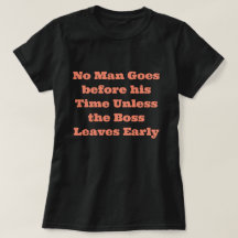 Rolig T-Shirt med Citat