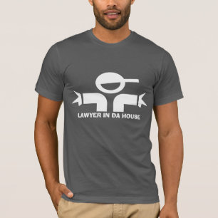 Rolig t-shirt med citat för advokater