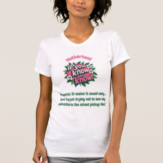 Rolig t-shirt med citat för kristna mammor.