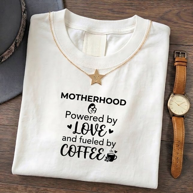 Rolig T-Shirt med Citat om Mammans Kärlek (Skapare uppladdad)