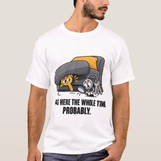 Rolig T-Shirt med Förlorade Nycklar