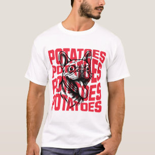 Rolig T-Shirt med Fransk Bulldogg