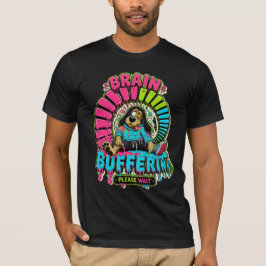 Rolig T-shirt med hjärnbuffring