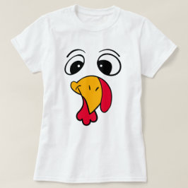 Rolig t-shirt med kalkon till thanksgiving