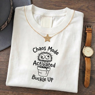 Rolig T-Shirt med Maneter