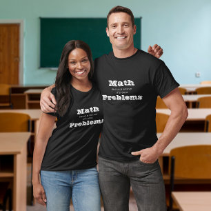 Rolig T-Shirt med Matematik ska Lösa sina Egna Pro