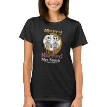 Rolig T-Shirt med Skelettpar