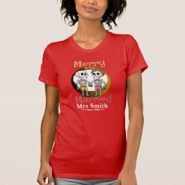 Rolig T-Shirt med Skelettpar