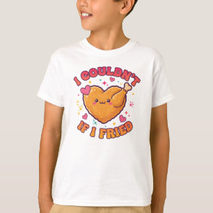 Rolig T-shirt med stekt kyckling – Jag kunde inte