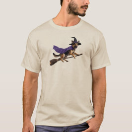 Rolig T-shirt med tysk schäferhäxan
